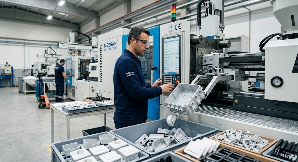 Plastik Enjeksiyon ile Elektrik Malzemeleri Üretimi: Süreçler ve Avantajlar